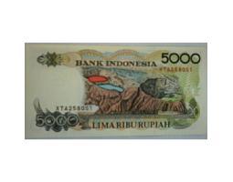 Koleksi Antik dan Kuno Uang Kertas Banknotes Paper Money Sasando Rote 1992
