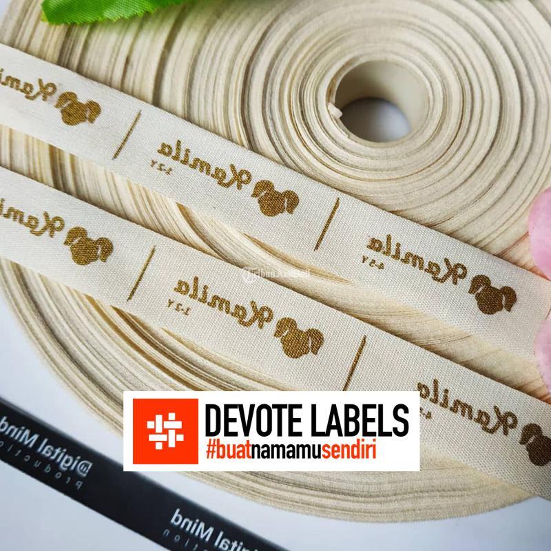 Label Pakaian Tafeta Wovendamask - Blitar Jawa Timur