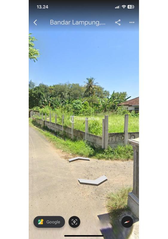 Jual Tanah Luas Siap Bangun dekat Islamic Center Rajabasa Lampung - Bandar Lampung