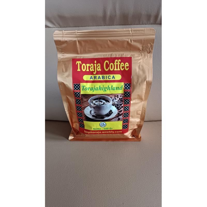 Kopi Toraja Asli Arabika dan Robusta Free Ongkir dalam Kota - Makassar Sulawesi Selatan