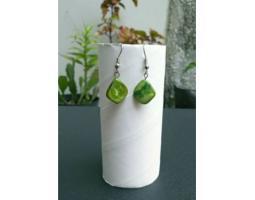 Anting Earrings 003 Model Daun Hijau - Bandung Barat Jawa Barat