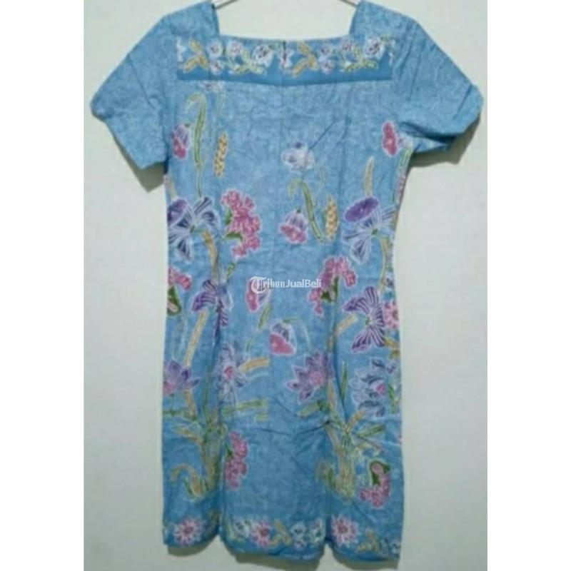 Batik Dress Wanita 006 Baru Lengan Pendek - Bandung Barat Jawa Barat