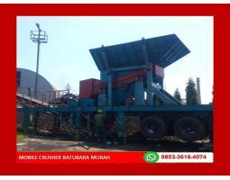 Fabrikasi Mesin Crusher Batu Gamping - Halmahera Timur Maluku Utara