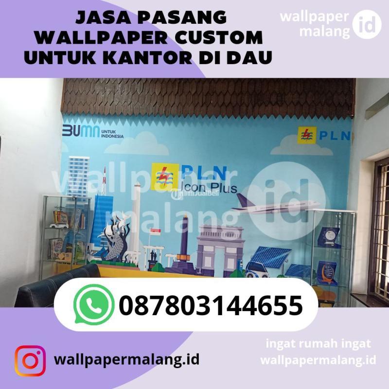 JASA PASANG WALLPAPER CUSTOM UNTUK KANTOR DI DAU