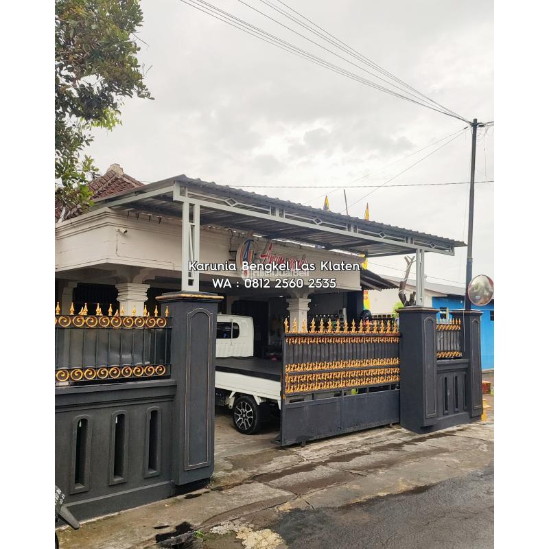 WA 0812-2560-2535, Atap Kanopi Besi Klaten, Harga Kanopi Besi Hollow Per Meter Klaten, Jasa Pasang Kanopi Murah di Klaten, Kanopi Minimalis Murah di Klaten