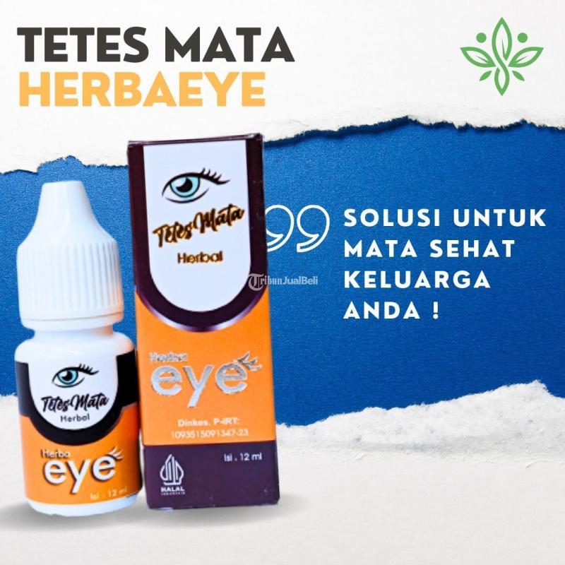 Obat Tetes Mata Yang Bagus Untuk Mata Bengkak Herbaeye - Gorontalo