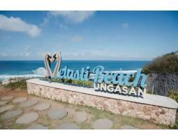 Tanah di Ungasan Bali Luas 56.850 m2 Dekat Pantai Melasti, Melasti Cliff Flying Site Bali, Ungasan Beach Club Bali, Karma Kandara Private Beach Bali
