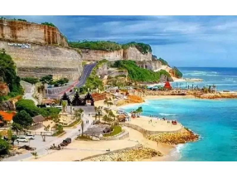 Tanah di Ungasan Bali Luas 56.850 m2 Dekat Pantai Melasti, Melasti Cliff Flying Site Bali, Ungasan Beach Club Bali, Karma Kandara Private Beach Bali