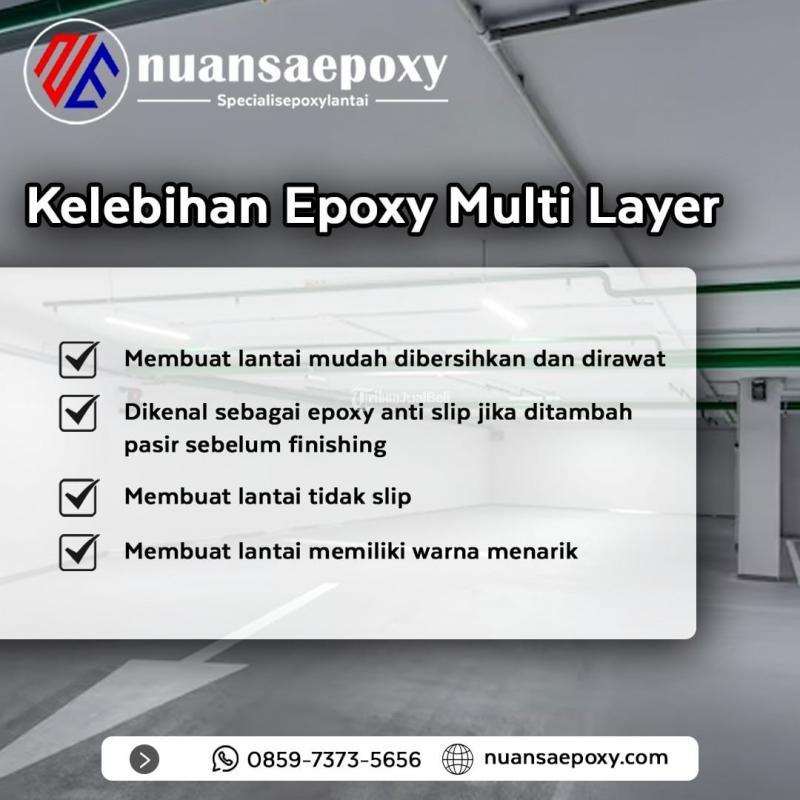 Kontraktor Jasa Cat Epoxy Lantai 2000 micron - Jakarta Timur
