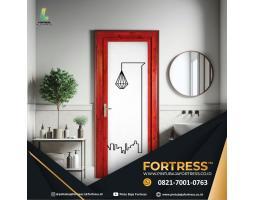 Pintu Aluminum Hitam Megah- Banda Aceh