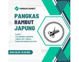 Tempat Cukur Rambut Pria Dewasa Anak Anak - Bangka Selatan