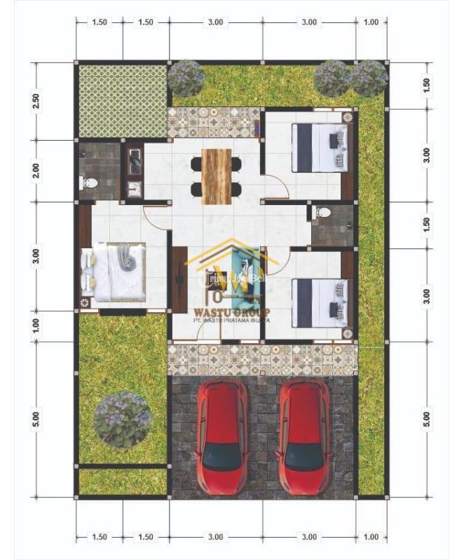 DIJUAL RUMAH PEDESAAN NYAMAN DENGAN HARGA TERJANGKAU DI BOROBUDUR