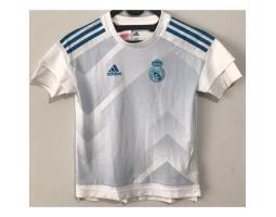ADIDAS CLIMALITE REAL MADRID CLUB DE FUTBOL CF SPAIN ORIGINAL KID SHIRT  KAOS ANAK 001