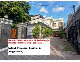 Rumah Induk Dan Kos Di Umbulharjo Dekatn Kampus UTY Dan UAD