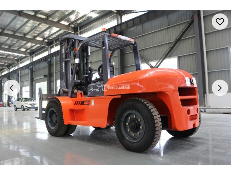 forklift 10 ton 3 meter engine isuzu original japan di gresik