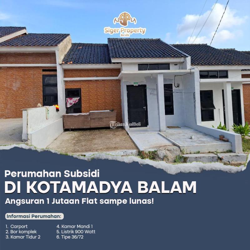 Rumah Subsidi Di Kemiling Bandar Lampung