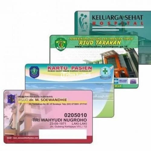 Cetak Kartu Berobat Standar BANK Mulai 2000k Hanya di Lanyard Studio 082228608282