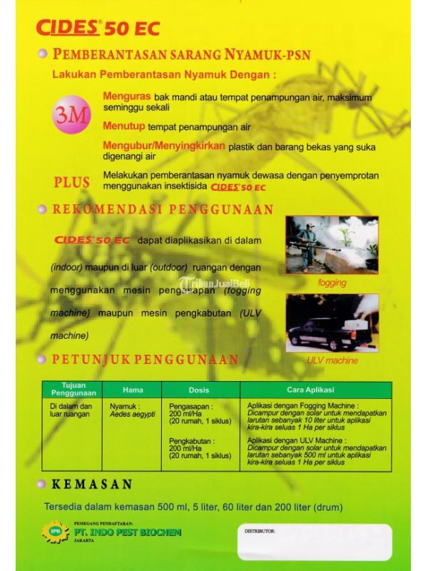 Obat Fogging Cides 50 EC Insektisida Sipermetrin Ampuh Basmi Nyamuk Penyebab DBD