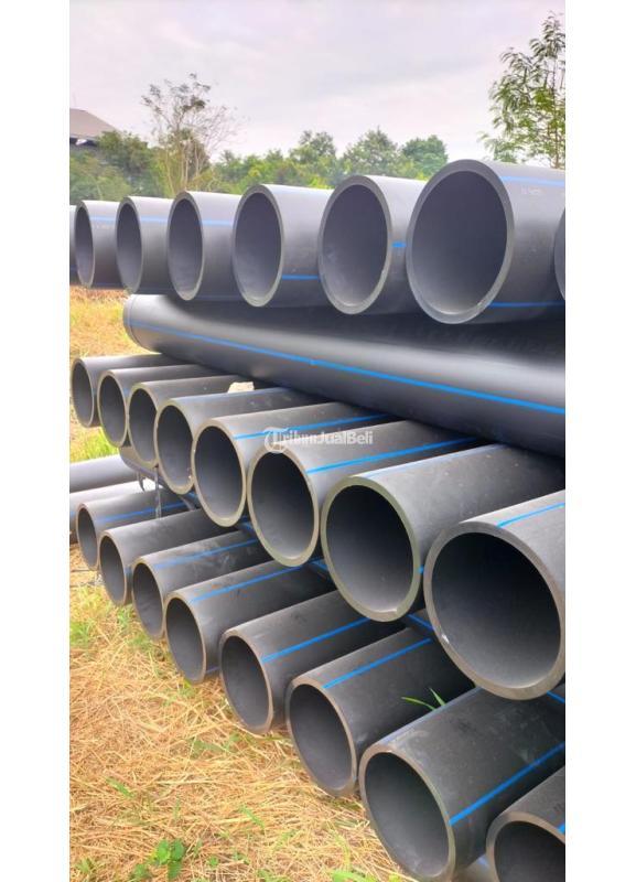 Pipa HDPE Rucika 6 Inch PN 16 Tebal Pipa 14,60 mm, OD 160 mm, Perbatang