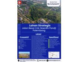 Dijual Tanah 10 Hektar Pinggir Jalan Harga Terjangkau Siap Bangun - Palembang Sumatera Selatan