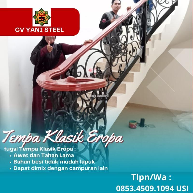Pagar Pintu Tempa Klasik Eropa