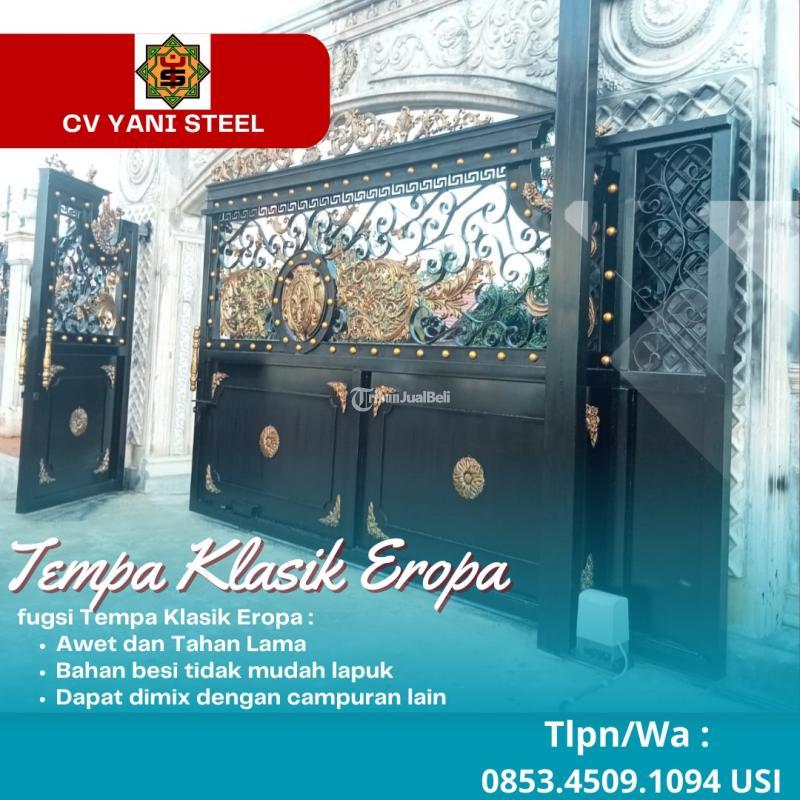 Pagar Pintu Tempa Klasik Eropa