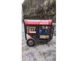 Genset NLG 8000Watt Kondisi Normal Siap Kerja Cililitan Jakarta