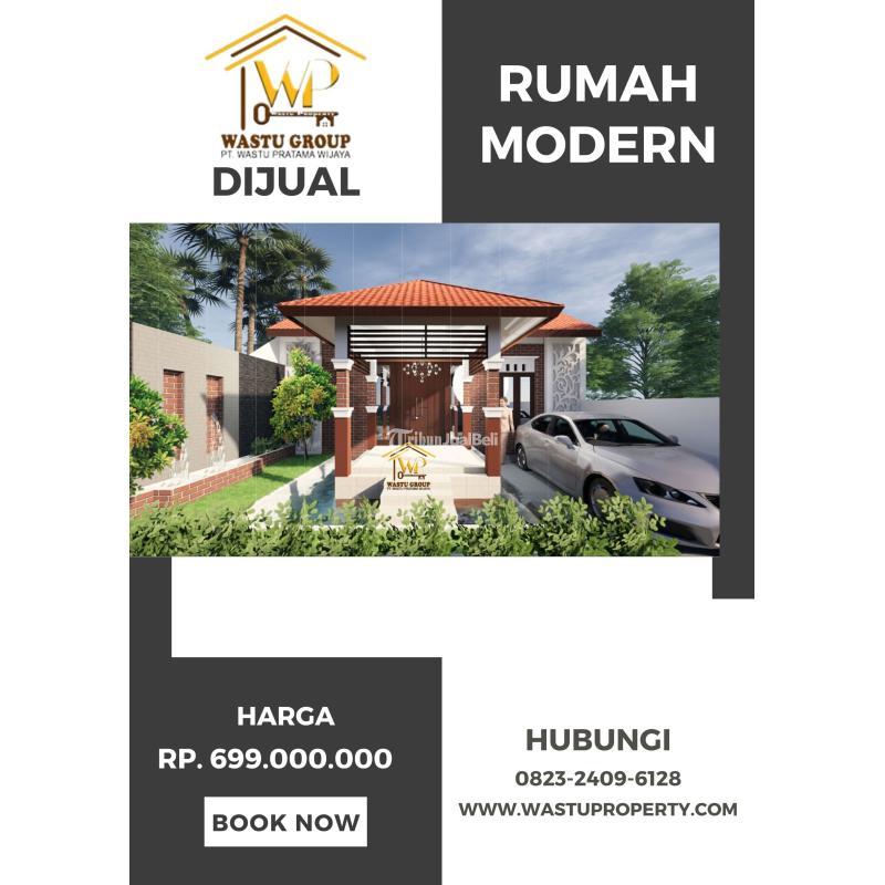 DIJUAL RUMAH MODERN DI PRAMBANAN SELMAN DEKAT JALAN UTAMA ALTERNATIF
