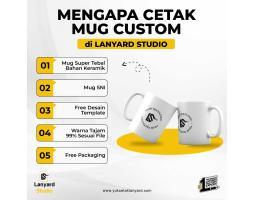 Grosir Cetak Mug Custom Untuk Souvenir Ulang Tahun, Hampers, Seminar, Wedding Termurah  Cepat Hub 082228608282