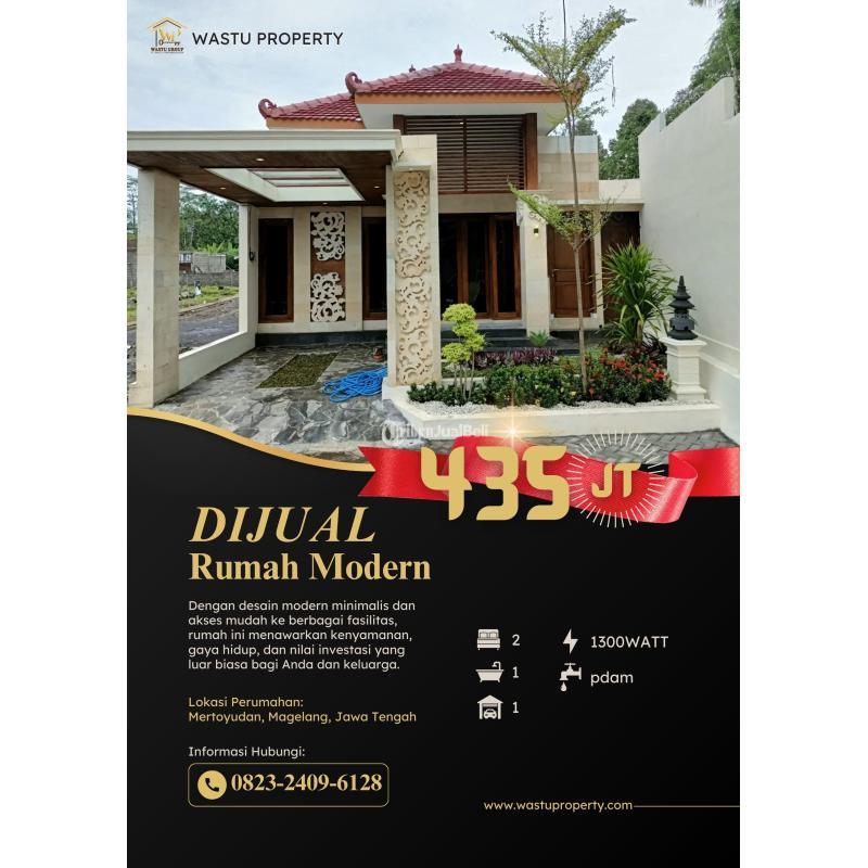 DIJUAL RUMAH MODERN DEKAT AKMIL MAGELANG