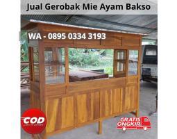 Free Ongkir Produksi Gerobak Mie Ayam Bakso Bisa COD Area Tambora Jakarta Barat