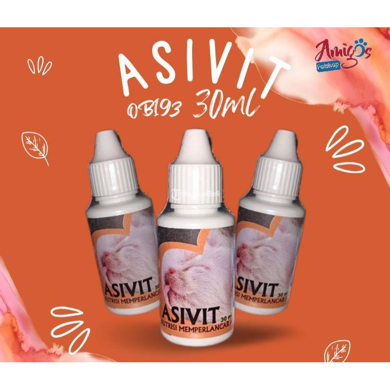 Asivit 30ml Nutriai Pelancar Asi - Amigos Petshop