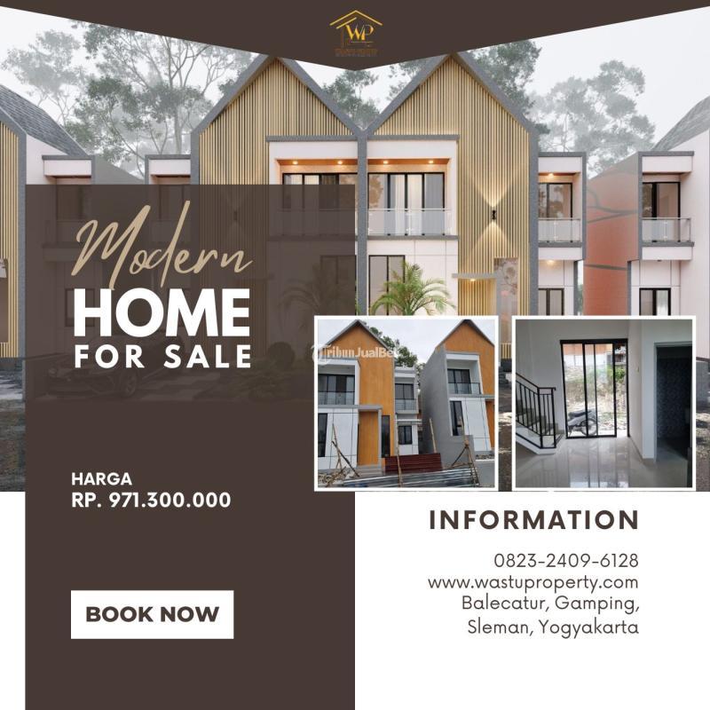 Dijual Rumah Modern Harga Terjangkau Siap Huni Legalitas SHGB dan PBG - Sleman Yogyakarta