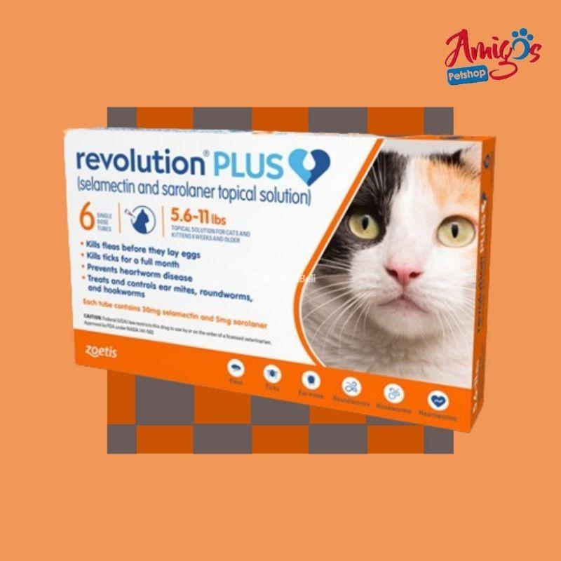 Revolution Plus Cat 5.6 11lbs Amigos Petshop - Makassar Sulawesi Selatan