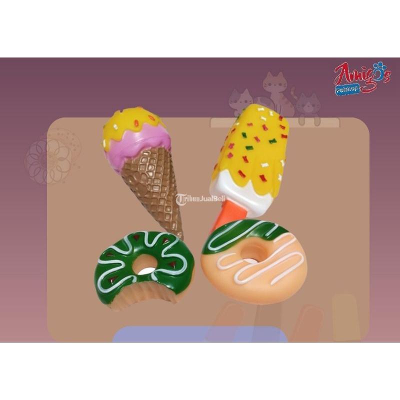 Mainan Kucing Bunyi Bentuk Lucu MN821 Amigos Petshop - Makassar Sulawesi Selatan