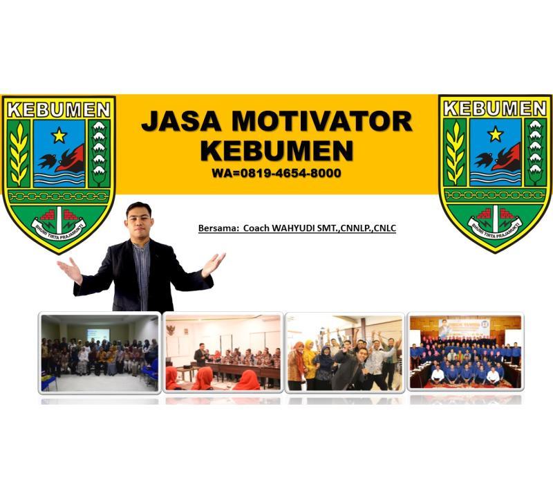 Motivator Capacity Building Kebumen Terbaik