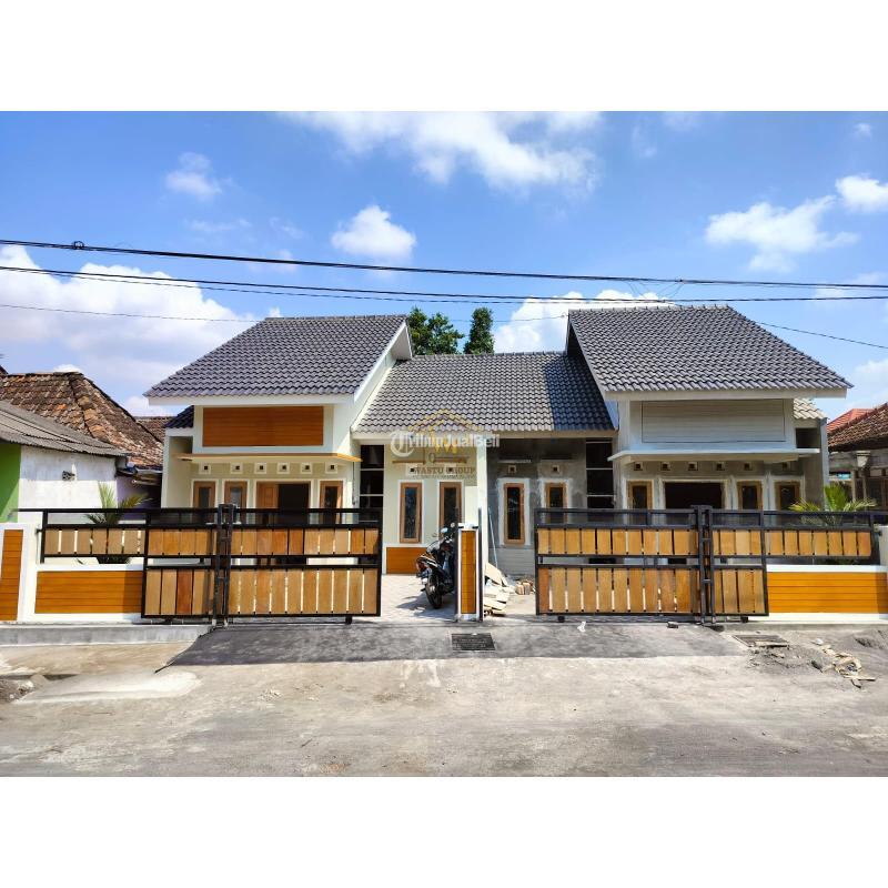 Dijual Rumah Baru Tipe 80 Harga Murah Desain Modern Minimalis di Kalasan - Sleman Jogja 