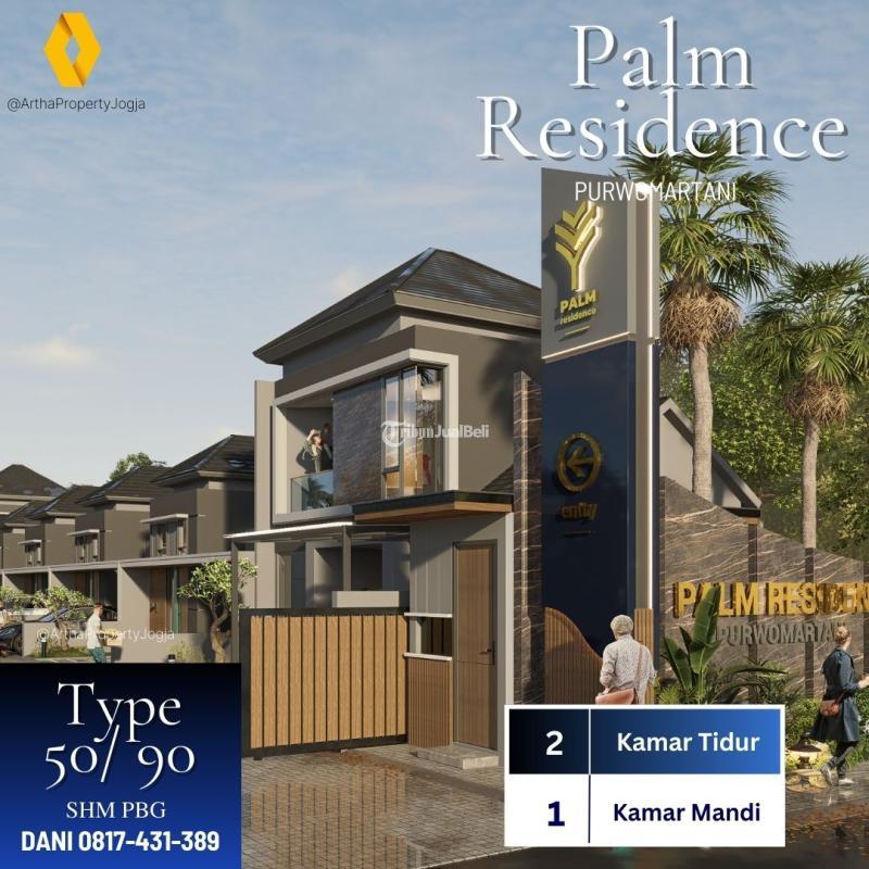 Jual Rumah Baru Luas 90 m2 di Utara Candi Sambisari Pamela 7 Purwomartani Kalasan - Sleman Jogja