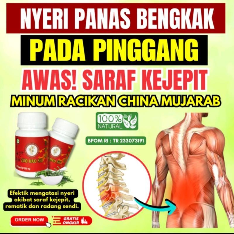 Roobat Herbal Zuo Hao Shi Atasi Saraf Kejepit, Pegal Linu Rematik ...