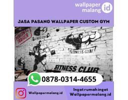 Jasa Pasang Wallpaper Custom Gym - Malang Kota Jawa Timur