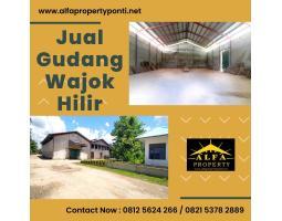 Jual Gudang Baru Luas 600 m2 Siap Huni di Wajok Hilir - Pontianak Kalimantan Barat
