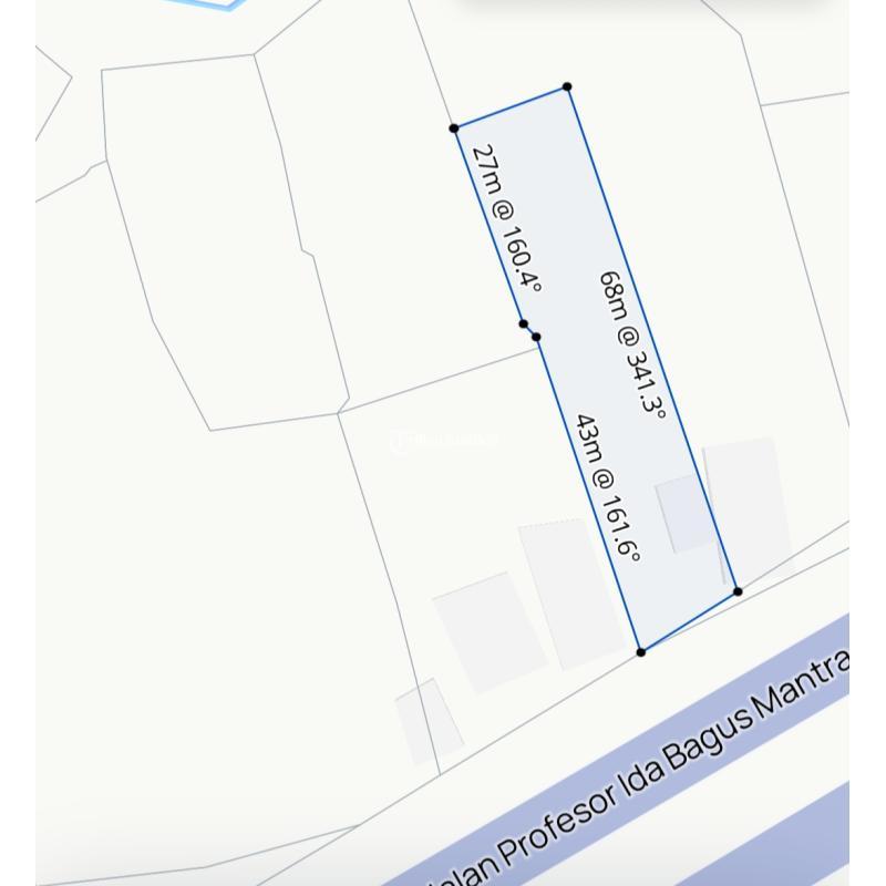 Jual Tanah Luas 1000 m2 jl Ida Bagus Mantra Saba Blahbatuh - Gianyar Bali