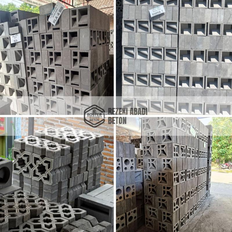 Produsen Roster Beton Minimalis - Temanggung Jawa Tengah