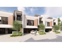 Jual Rumah 3 Lantai Baru Luas 160 m2 di Jalan Godean KM 7 Bebas Desain - Sleman Jogja 