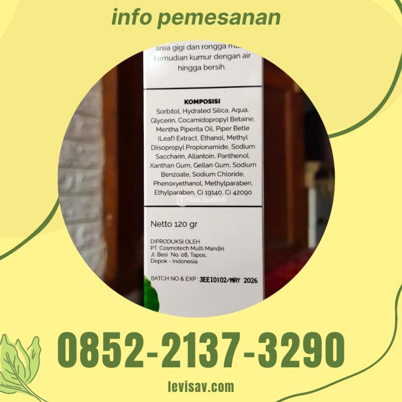 Promo Pasta Gigi Herbal Levisav Untuk Gigi Berlubang Dan Kuning - Tanah Laut Kalimantan Selatan