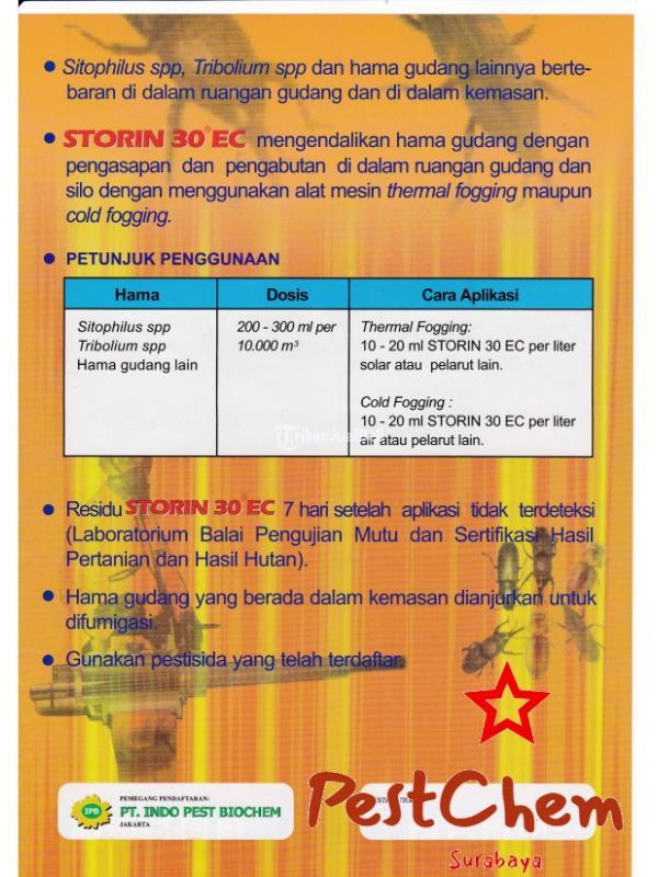 Pembasmi Hama Gudang Storin 30 EC 500 ml Insektisida Alpha Cypermethrin - Surabaya Jawa Timur