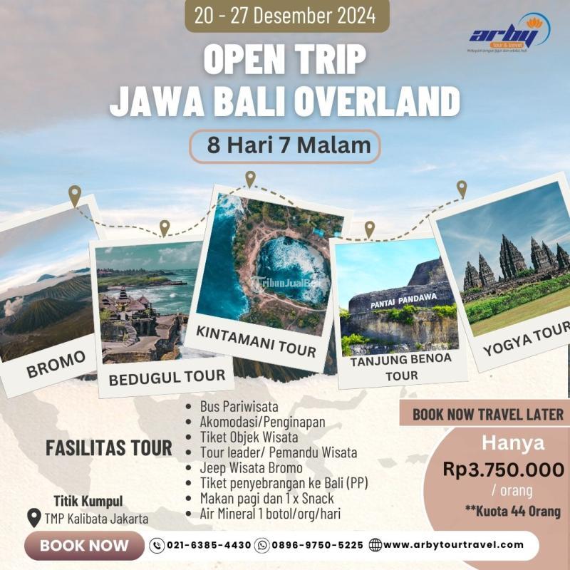 Tour Jawa Bali Overland 8 Hari 7 Malam Terjangkau - Jakarta Pusat