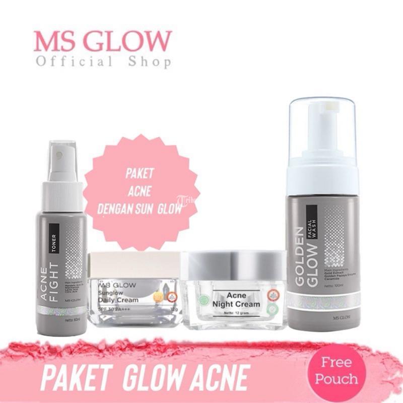 Paket Skincare MS Glow Acne Harga Terjangkau - Surabaya Jawa Timur 