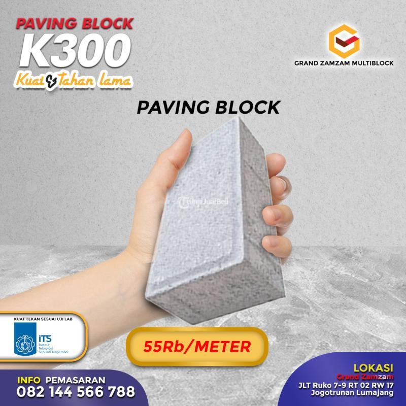 Paving Blok K300 Termurah - Lumajang Jawa Timur