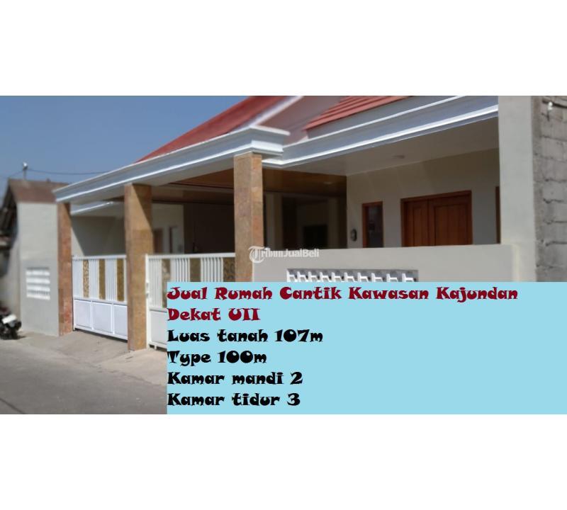 Jual Rumah Cantik Luas 107m2 SHM Kawasan Kajundan Dekat UII - Sleman Yogyakarta